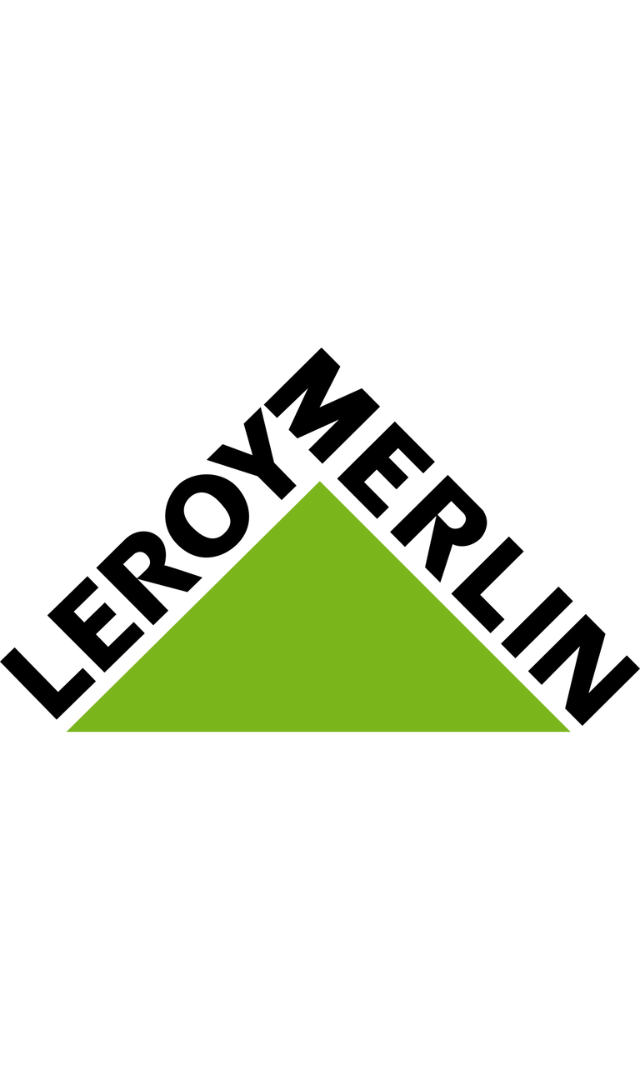 Logo Leroy Merlin - Blanche Matériaux Nobles