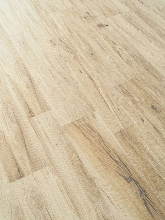 Carrelage sol/mur effet bois marron clair mat Bosco Noce l.20 x L.120 cm - Blanche Matériaux Nobles