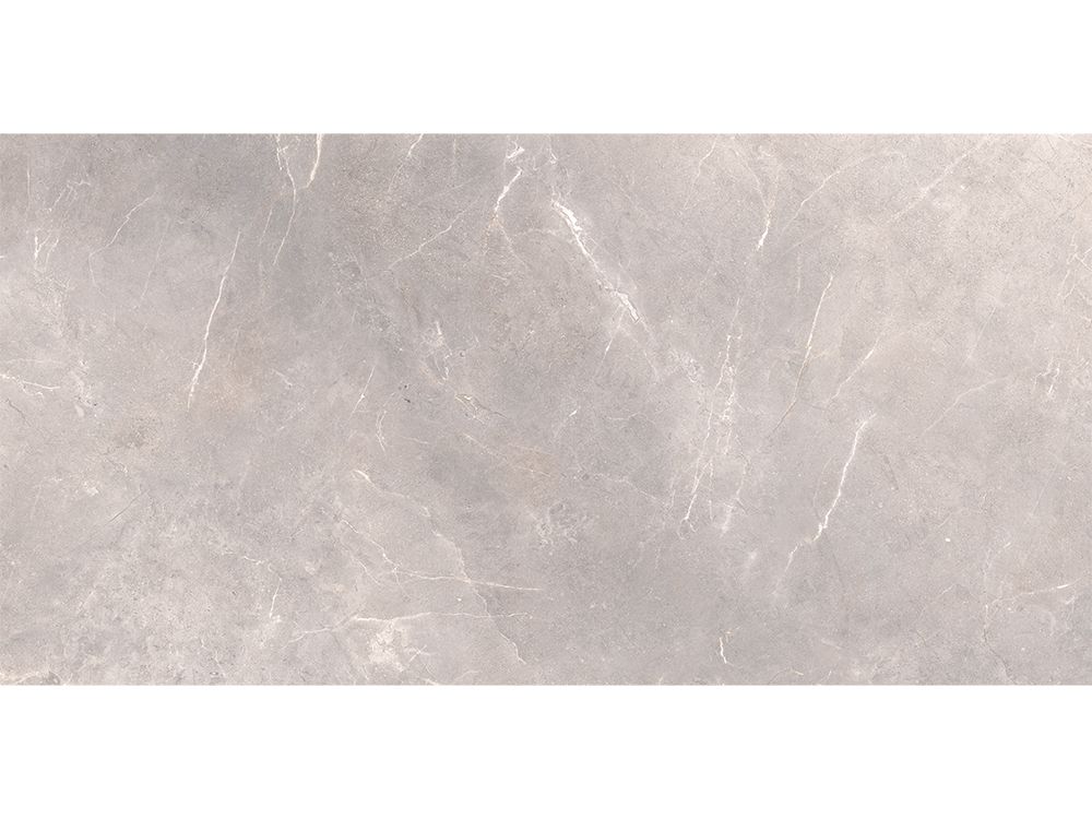 Carrelage sol/mur effet marbre gris mat Aria Stone l.60 x L.120 cm - Blanche Matériaux Nobles