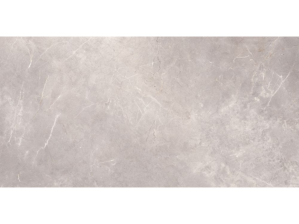 Carrelage sol/mur effet marbre gris mat Aria Stone l.60 x L.120 cm - Blanche Matériaux Nobles