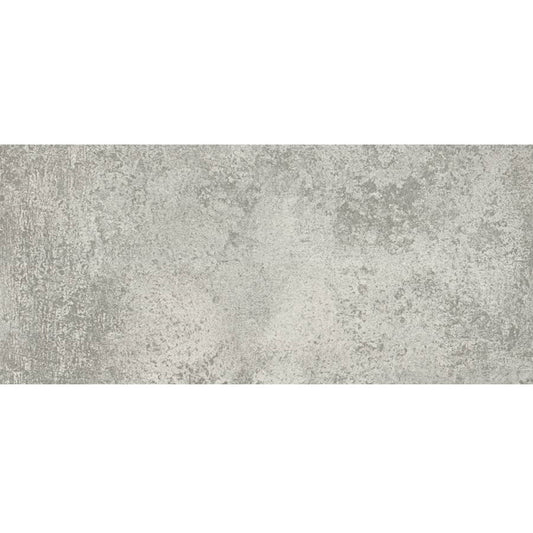 Carrelage sol/mur effet béton gris mat Beton Bianco l.60 x L.120 cm - Blanche Matériaux Nobles